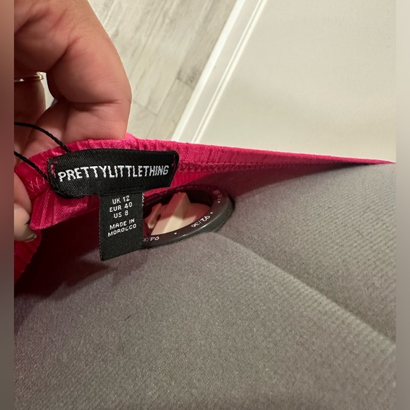 Pink Strapless Mini Dress - Picture 5 of 5